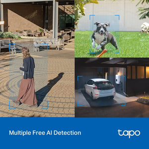 TP-Link Tapo C520WS 4MP 2K QHD WiFi Outdoor 360º Pan Tilt IP Camera - ACE Peripherals