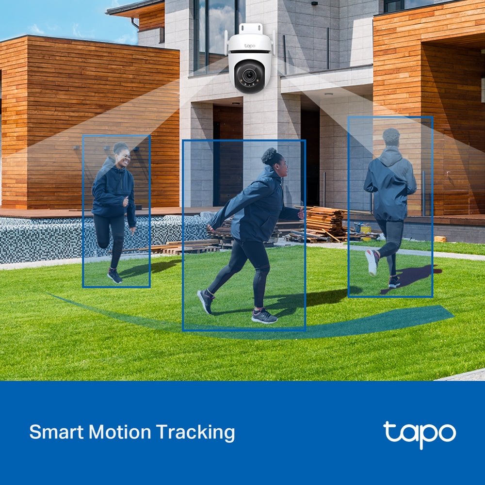 TP-Link Tapo C520WS 4MP 2K QHD WiFi Outdoor 360º Pan Tilt IP Camera - ACE Peripherals