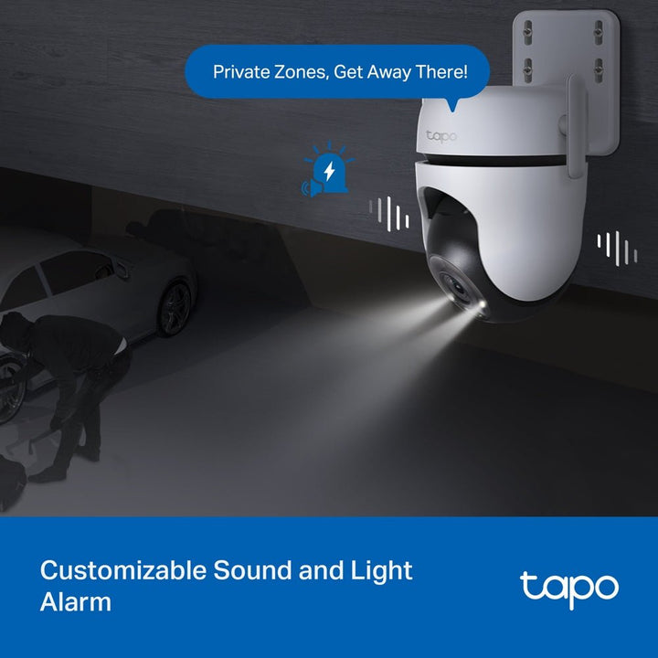 TP-Link Tapo C520WS 4MP 2K QHD WiFi Outdoor 360º Pan Tilt IP Camera - ACE Peripherals