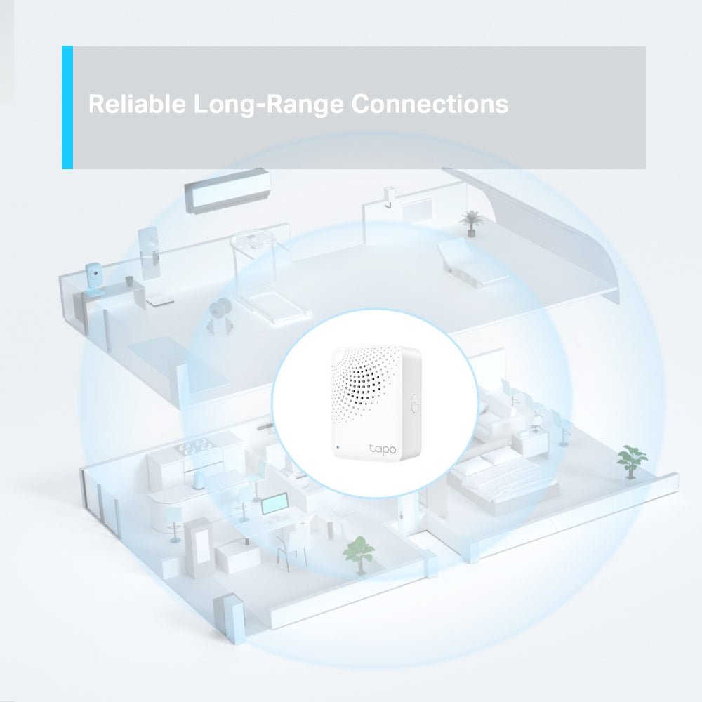 TP-Link Tapo H100 Smart Hub with Chime - ACE Peripherals