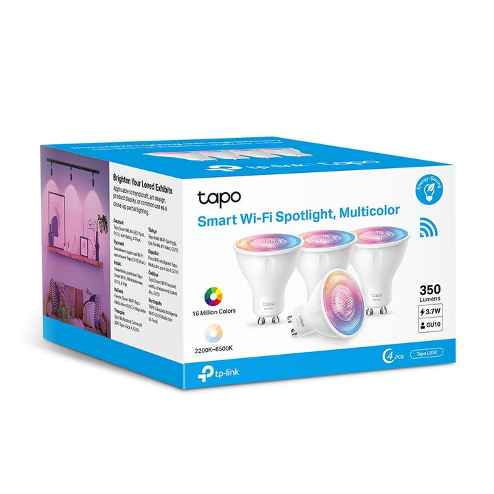 TP-Link Tapo L630 Smart Wi-Fi Multicolor GU10 Spotlight - ACE Peripherals
