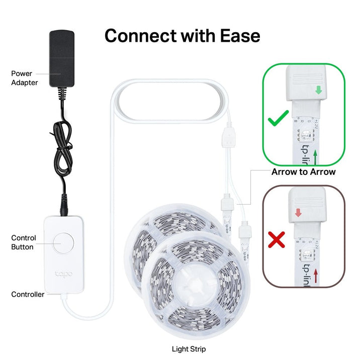 TP-Link Tapo L900-10 Smart Wi-Fi Light Strip - ACE Peripherals