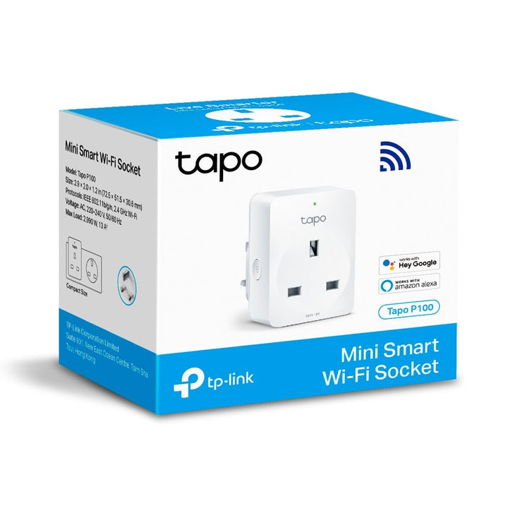 TP-Link Tapo P100 Mini Smart WiFi Socket - ACE Peripherals