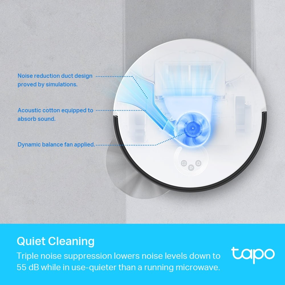 TP-Link Tapo RV30 LiDAR Navigation Robot Vacuum & Mop - ACE Peripherals
