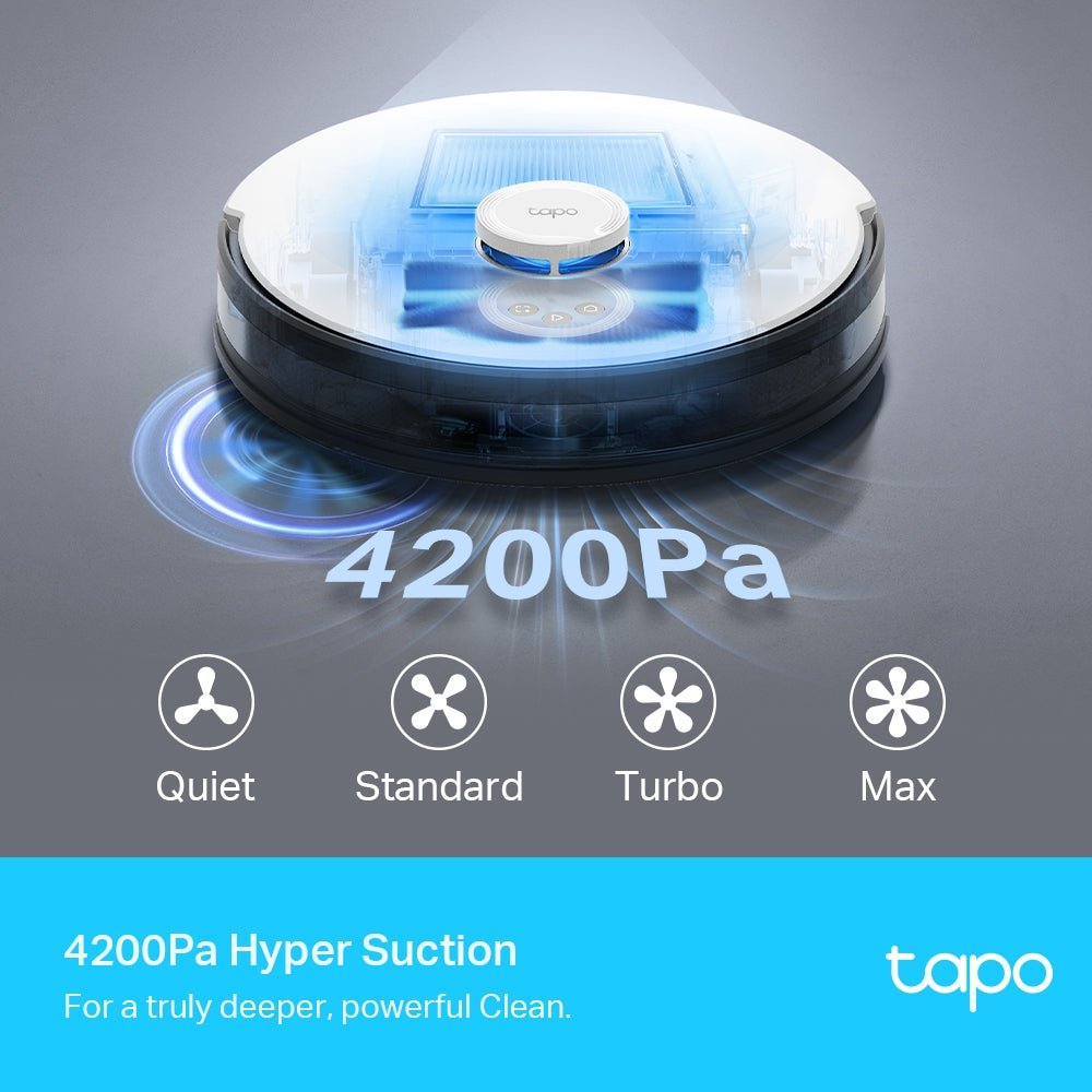 TP-Link Tapo RV30 LiDAR Navigation Robot Vacuum & Mop - ACE Peripherals