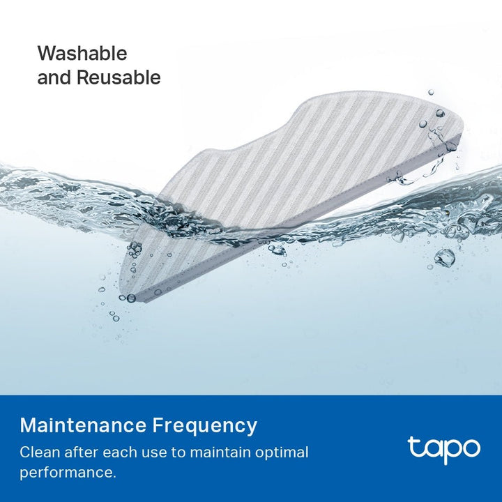 TP-Link Tapo RVA300 Tapo Robot Vacuum Washable Mop Cloth - ACE Peripherals