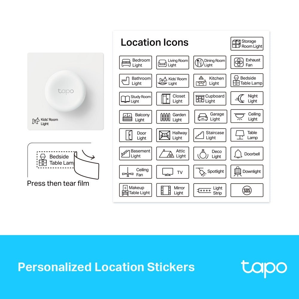 TP-Link Tapo S200D Smart Remote Dimmer Switch - ACE Peripherals