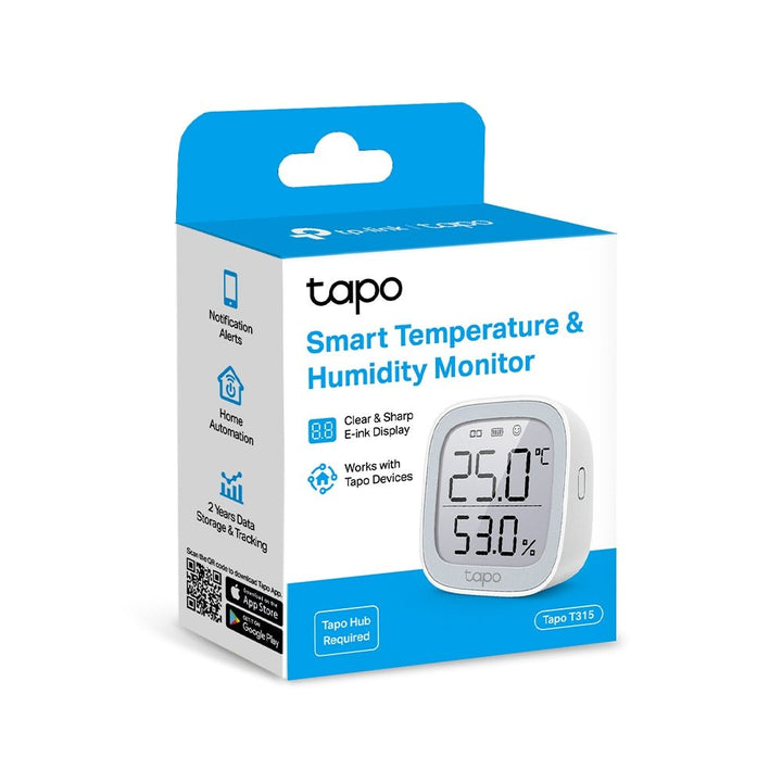 TP-Link Tapo T315 Smart Temperature & Humidity Monitor - ACE Peripherals