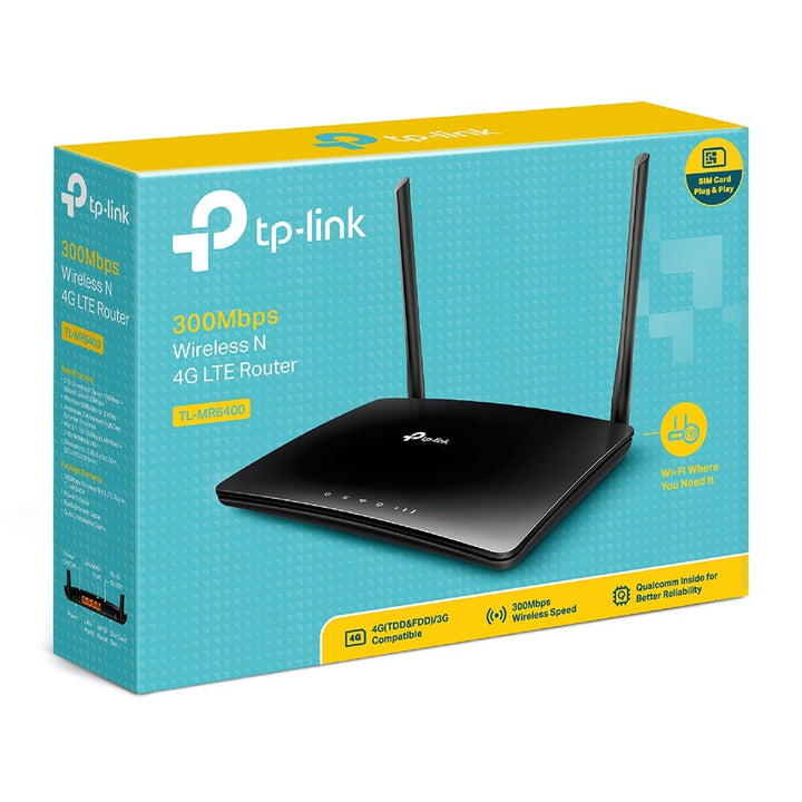 TP-Link TL-MR6400 300Mbps Wireless N 4G LTE Router - ACE Peripherals