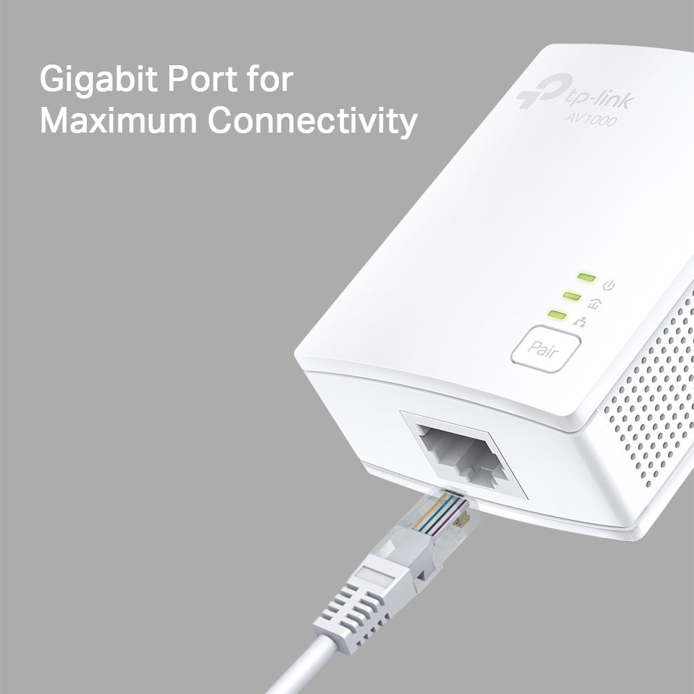 TP-Link TL-PA7017 KIT AV1000 Gigabit Powerline Starter Kit - ACE Peripherals