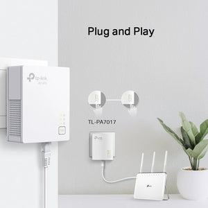 TP-Link TL-PA7017 KIT AV1000 Gigabit Powerline Starter Kit - ACE Peripherals