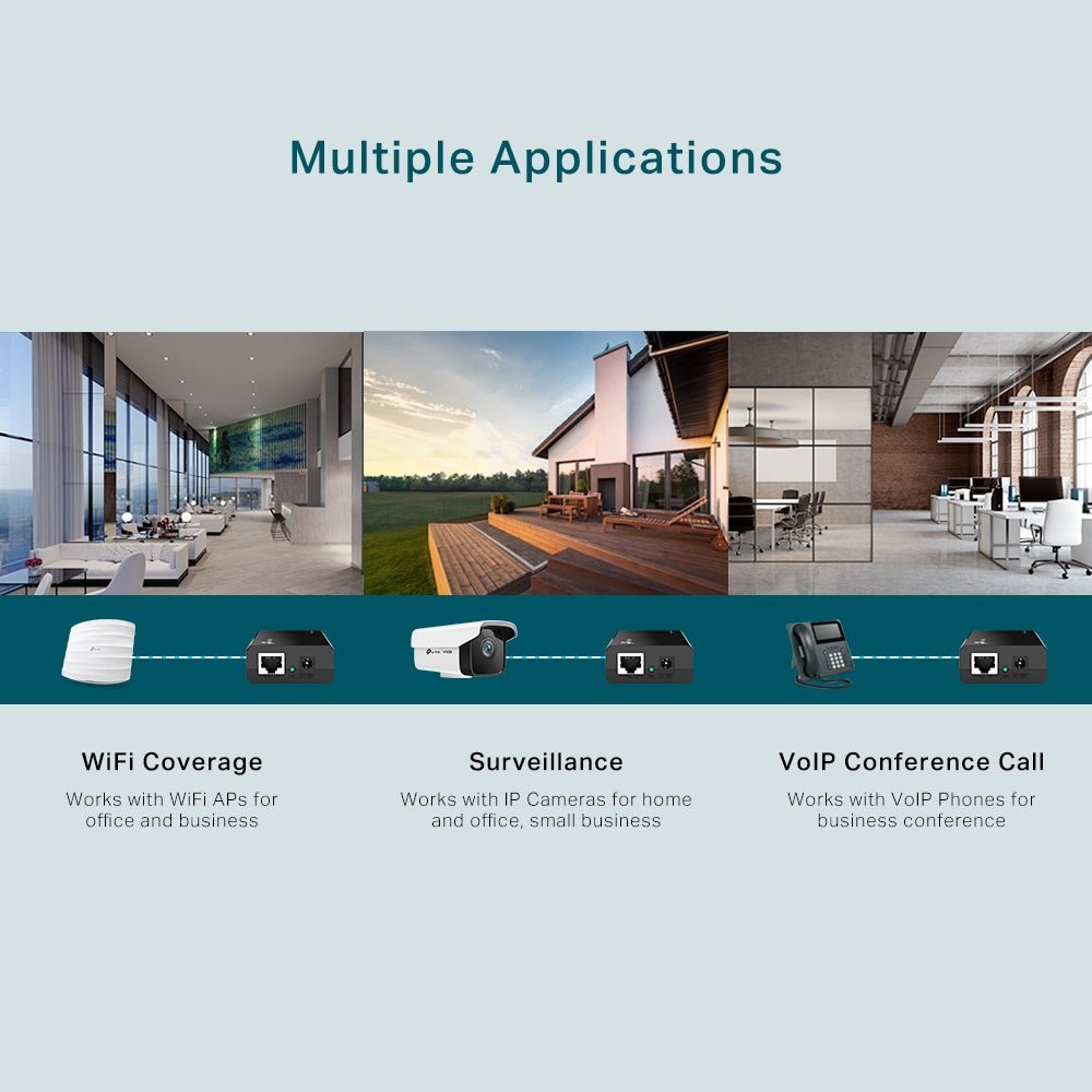 TP-Link TL-POE150S PoE Injector - ACE Peripherals