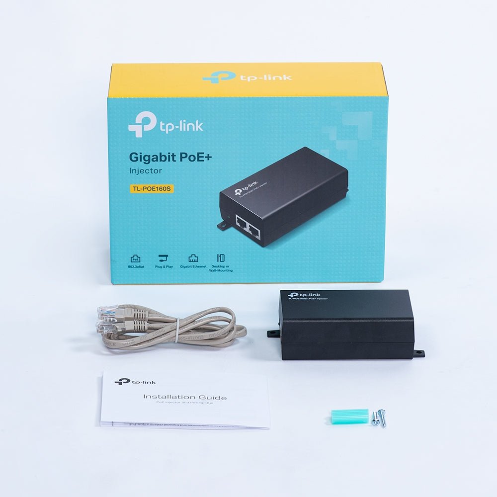 TP-Link TL-POE160S PoE+ Injector - ACE Peripherals