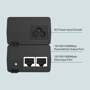 TP-Link TL-POE160S PoE+ Injector - ACE Peripherals