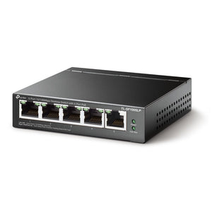 TP-Link TL-SF1005LP 5-Port 10/100Mbps 250m Long Range PoE Unmanaged Switch - ACE Peripherals