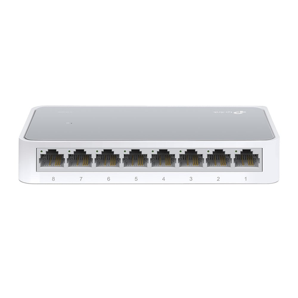 TP-Link TL-SF1008D 8-Port 10/100Mbps Desktop Switch - ACE Peripherals