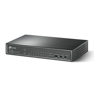 TP-Link TL-SF1009P 9-Port 10/100Mbps with 8-Port 250m Long Range PoE+ Unmanaged Switch - ACE Peripherals