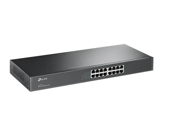 TP-Link TL-SF1016 16-Port 10/100Mbps Unmanaged Switch - ACE Peripherals