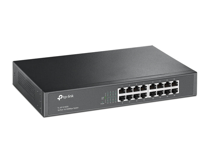 TP-Link TL-SF1016DS 16-Port 10/100Mbps Unmanaged Switch - ACE Peripherals