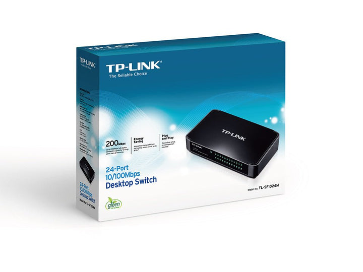 TP-Link TL-SF1024M 24-Port 10/100Mbps Unmanaged Switch - ACE Peripherals