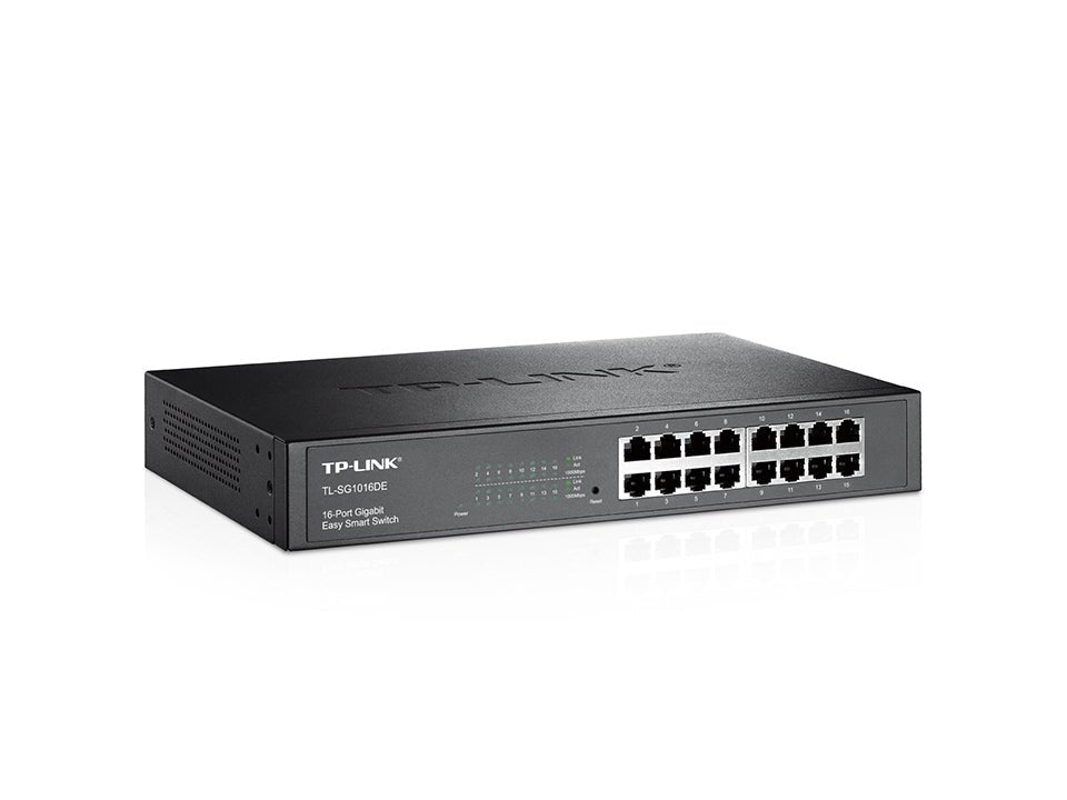 TP-Link TL-SG1016DE 16-Port Gigabit Easy Smart Switch - ACE Peripherals