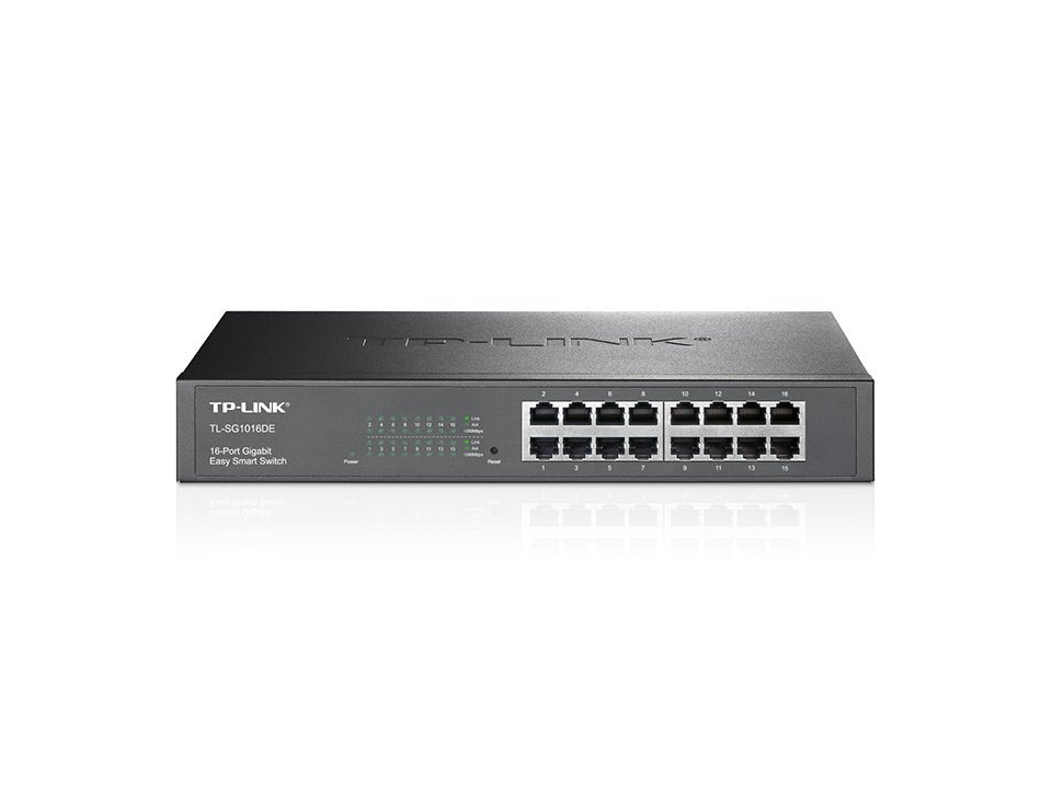 TP-Link TL-SG1016DE 16-Port Gigabit Easy Smart Switch - ACE Peripherals