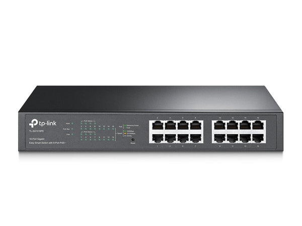 TP-Link TL-SG1016PE 16-Port Gigabit Easy Smart PoE Switch with 8-Port PoE+ - ACE Peripherals