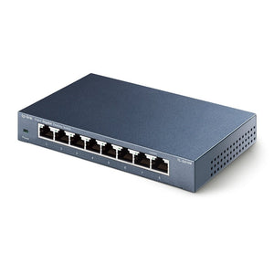TP-Link TL-SG108 8-Port 10/100/1000Mbps Desktop Switch - ACE Peripherals