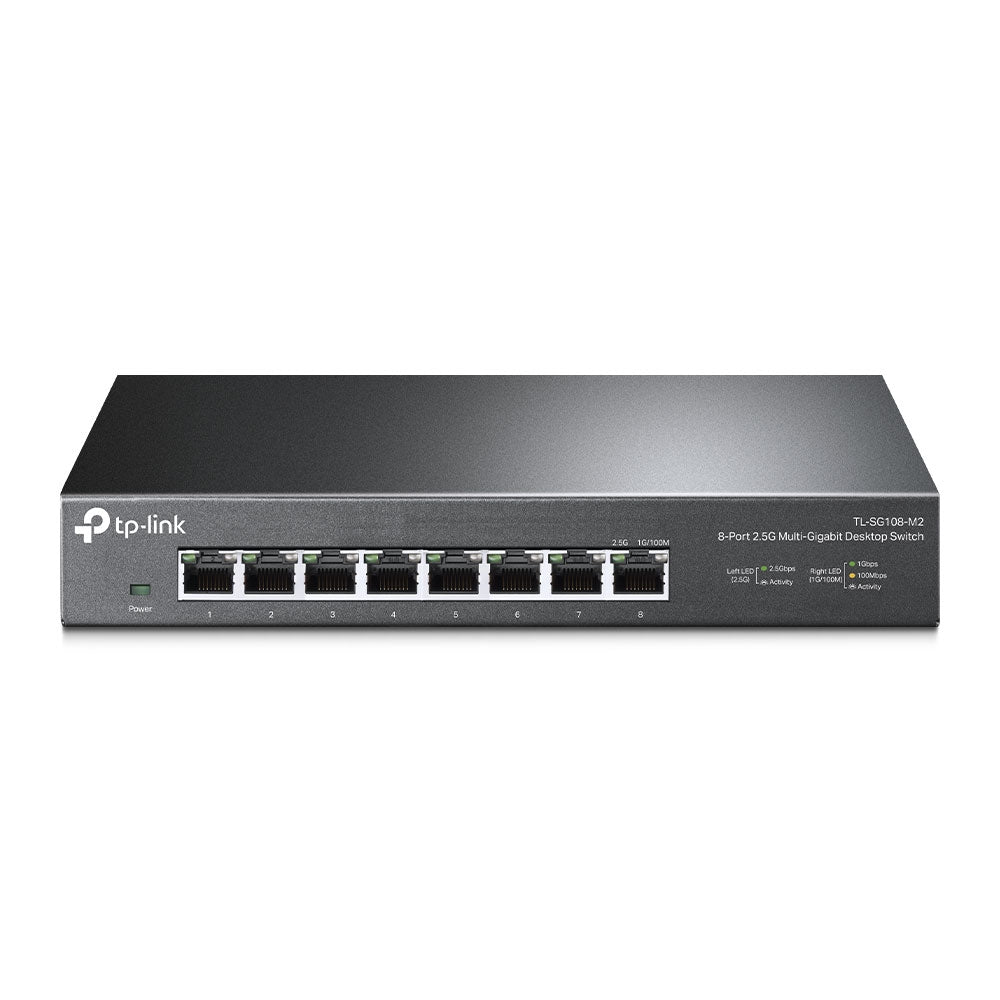 TP-Link TL-SG108-M2 8-Port 2.5G Unmanaged Switch - ACE Peripherals
