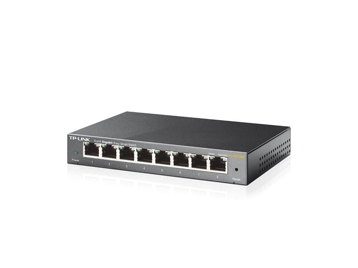 TP-Link TL-SG108E 8-Port Gigabit Easy Smart Switch - ACE Peripherals