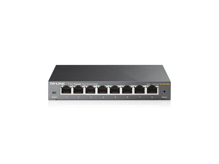 TP-Link TL-SG108E 8-Port Gigabit Easy Smart Switch - ACE Peripherals