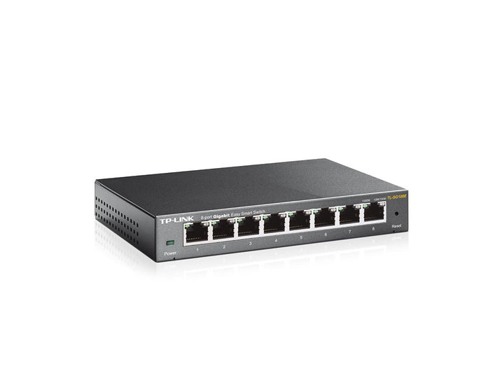 TP-Link TL-SG108E 8-Port Gigabit Easy Smart Switch - ACE Peripherals