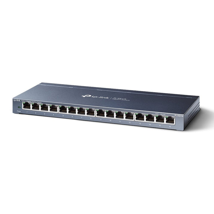 TP-Link TL-SG116 16-Port Gigabit Unmanaged Switch - ACE Peripherals