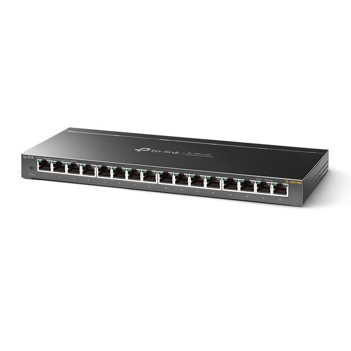 TP-Link TL-SG116E 16-Port Gigabit Easy Smart Switch - ACE Peripherals