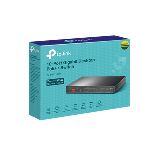 TP-Link TL-SG1210PP 10-Port Gigabit with 6-Port 250m Long Range PoE+ and 2-Port PoE++ Unmanaged Switch - ACE Peripherals