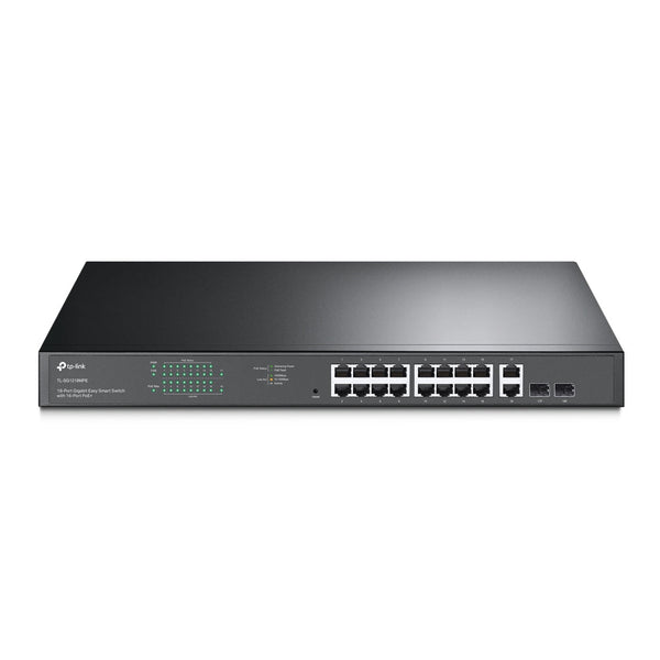 TP-Link TL-SG1218MPE 18-Port Gigabit Easy Smart Switch with 16-Port PoE+ - ACE Peripherals