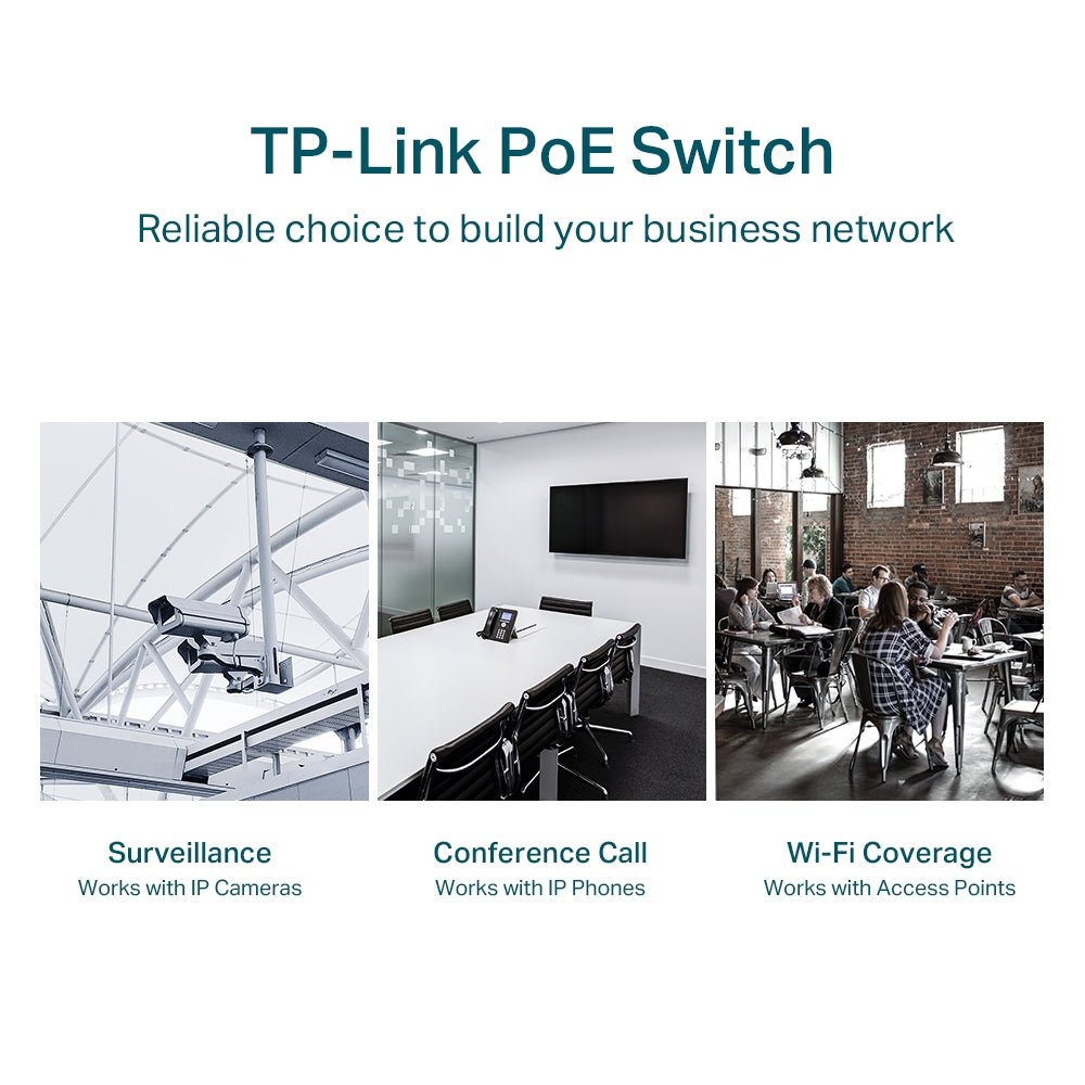 TP-Link TL-SG1428PE 28-Port Gigabit Easy Smart PoE Switch with 24-Port PoE+ - ACE Peripherals