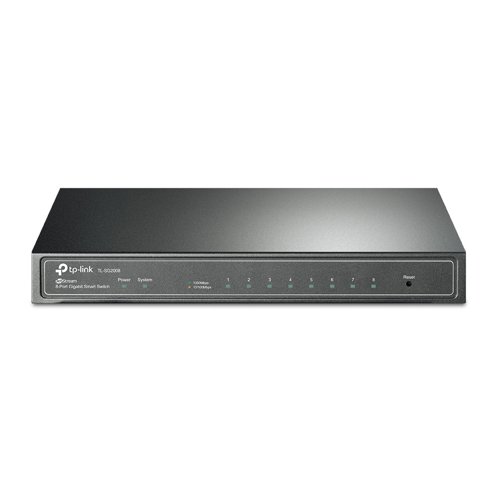 TP-Link TL-SG2008 JetStream 8-Port Gigabit Smart Switch - ACE Peripherals