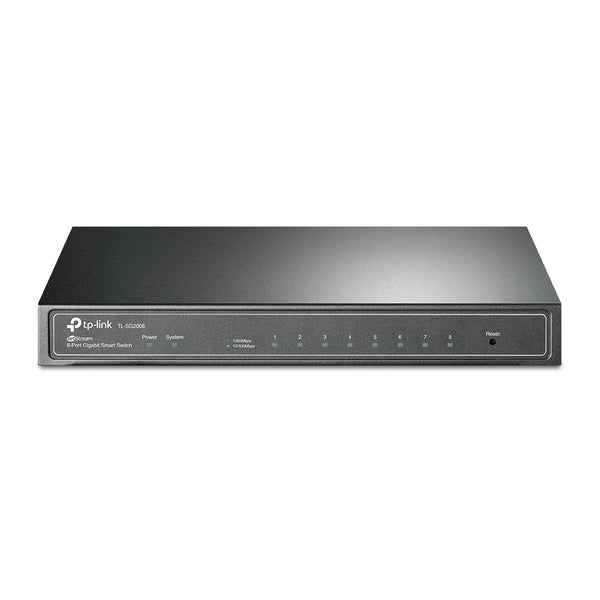 TP-Link TL-SG2008 JetStream 8-Port Gigabit Smart Switch - ACE Peripherals