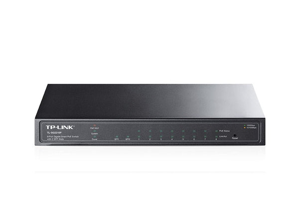 TP-Link TL-SG2210P 8-Port Gigabit Smart PoE Switch with 2 SFP Slots - ACE Peripherals