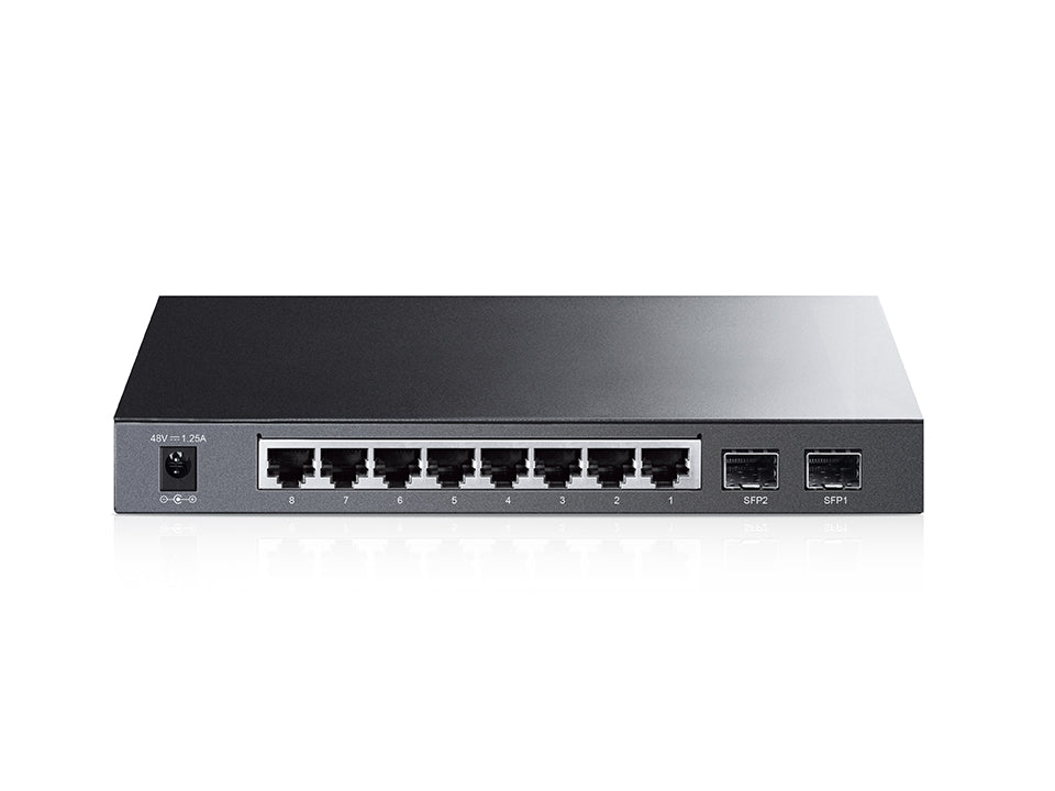 TP-Link TL-SG2210P 8-Port Gigabit Smart PoE Switch with 2 SFP Slots - ACE Peripherals