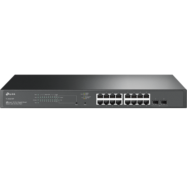 TP-Link TL-SG2218P JetStream 18-Port Gigabit Smart Switch with 16-Port PoE+ - ACE Peripherals