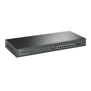 TP-Link TL-SG3210XHP-M2 JetStream 8-Port 2.5GBASE-T and 2-Port 10GE SFP+ L2+ Managed Switch with 8-Port PoE+ ACE Peripherals
