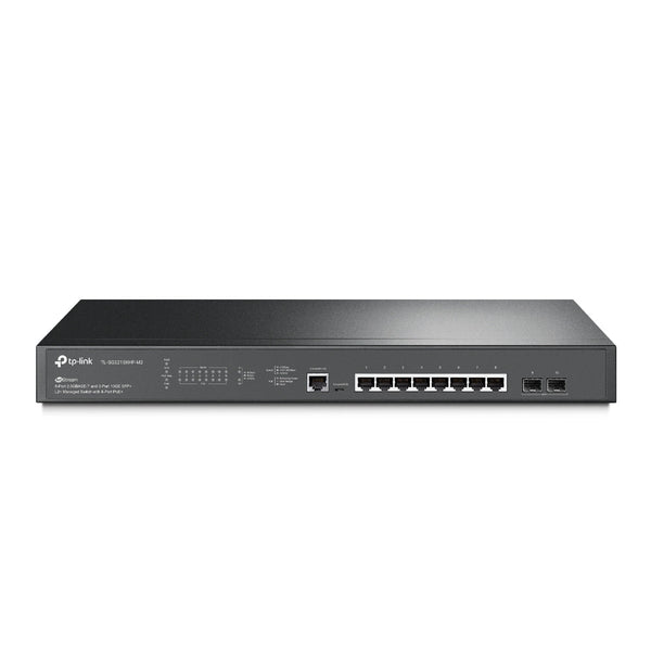 TP-Link TL-SG3210XHP-M2 JetStream 8-Port 2.5GBASE-T and 2-Port 10GE SFP+ L2+ Managed Switch with 8-Port PoE+ ACE Peripherals