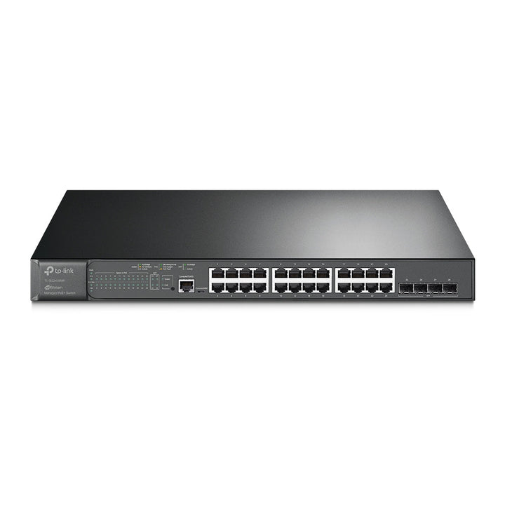 TP-Link TL-SG3428MP JetStream 28-Port Gigabit L2+ Managed Switch with 24-Port PoE+ - ACE Peripherals