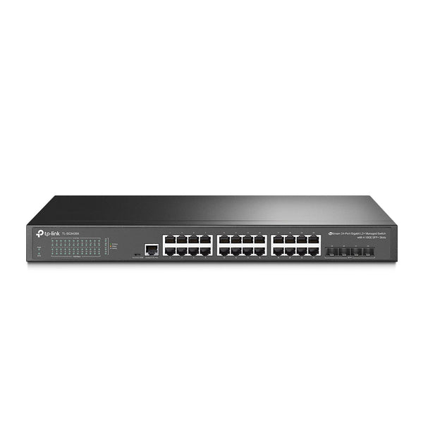 TP-Link TL-SG3428X JetStream 24-Port Gigabit L2+ Managed Switch with 4 10GE SFP+ - ACE Peripherals