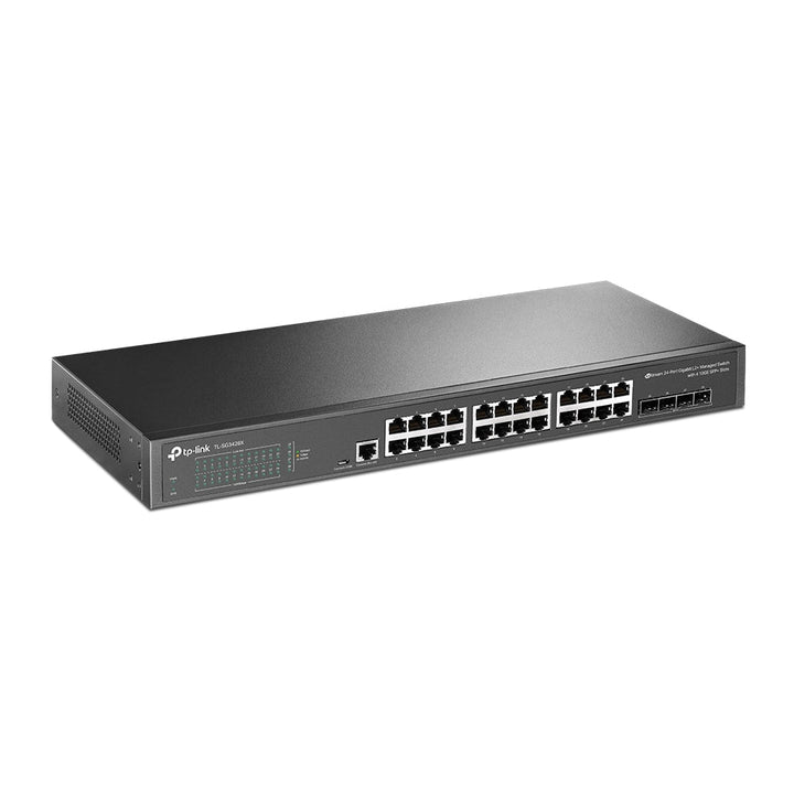 TP-Link TL-SG3428X JetStream 24-Port Gigabit L2+ Managed Switch with 4 10GE SFP+ - ACE Peripherals