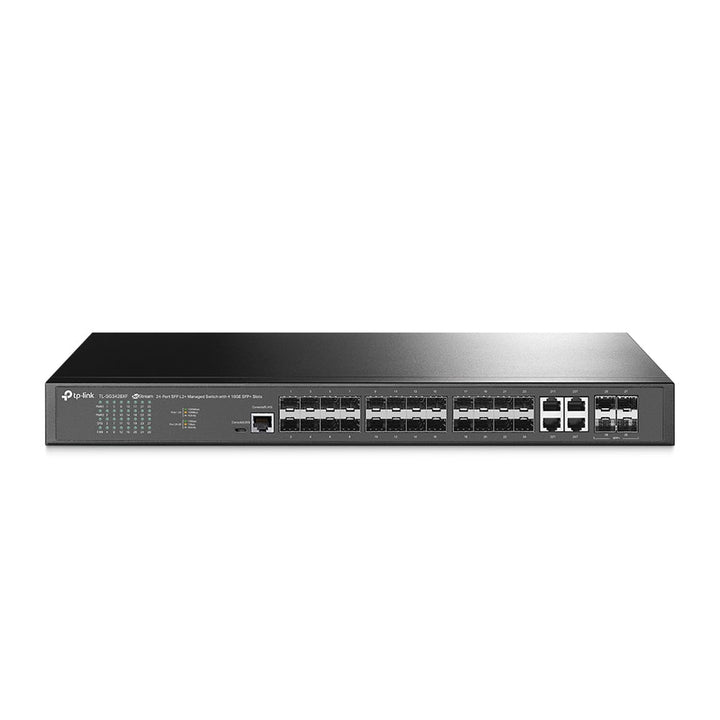 TP-Link TL-SG3428XF JetStream 24-Port SFP L2+ Managed Switch with 4 10GE SFP+ - ACE Peripherals