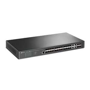 TP-Link TL-SG3428XF JetStream 24-Port SFP L2+ Managed Switch with 4 10GE SFP+ - ACE Peripherals