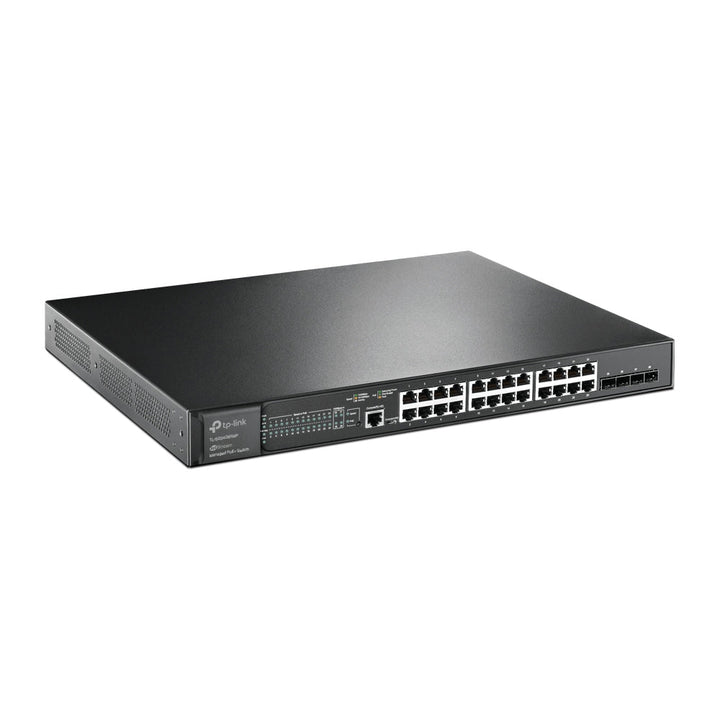 TP-Link TL-SG3428XMP JetStream 24-Port Gigabit and 4-Port 10GE SFP+ L2+ Managed Switch with 24-Port PoE+ - ACE Peripherals